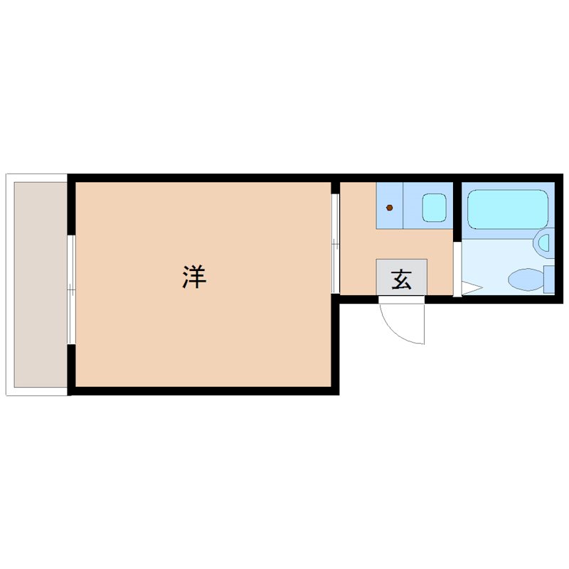 尼崎市杭瀬本町のマンションの間取り