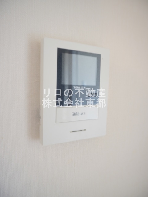 セキュリティ　ＴＶモニター付インターホンがあるので訪問者が一目でわかります