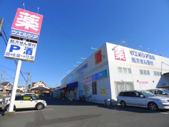 ドラックストア　ウエルシア（ドラッグストア）まで700m