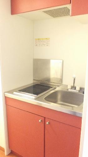 キッチン　２口コンロ