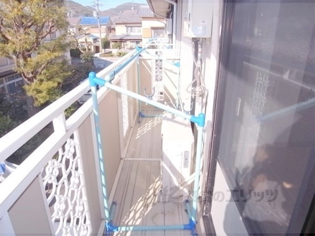 バルコニー　日差し良好です。