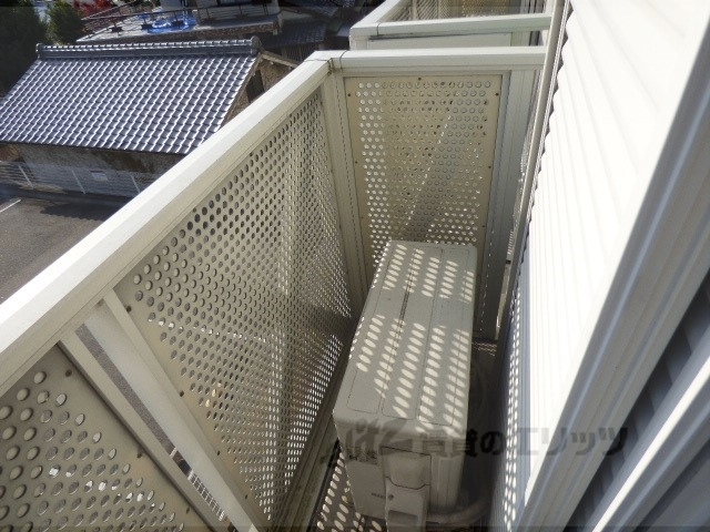 バルコニー　庭