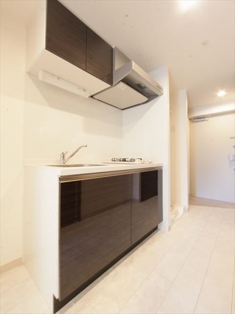 キッチン　システムキッチン（ガス2口コンロ）