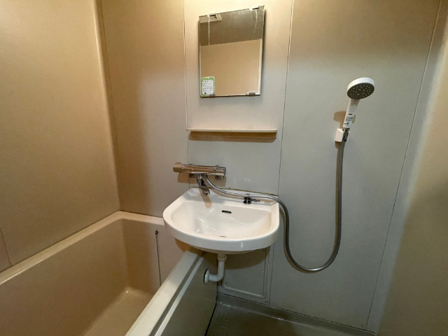 洗面設備　バスルームにあります