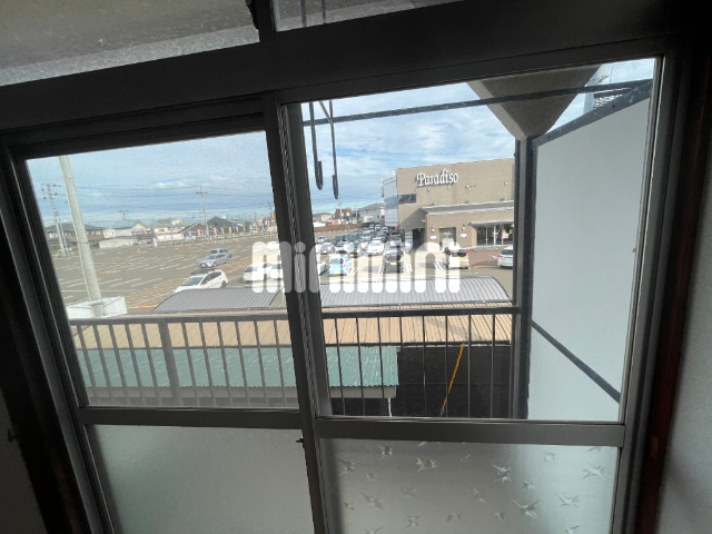 眺望　東向きです。