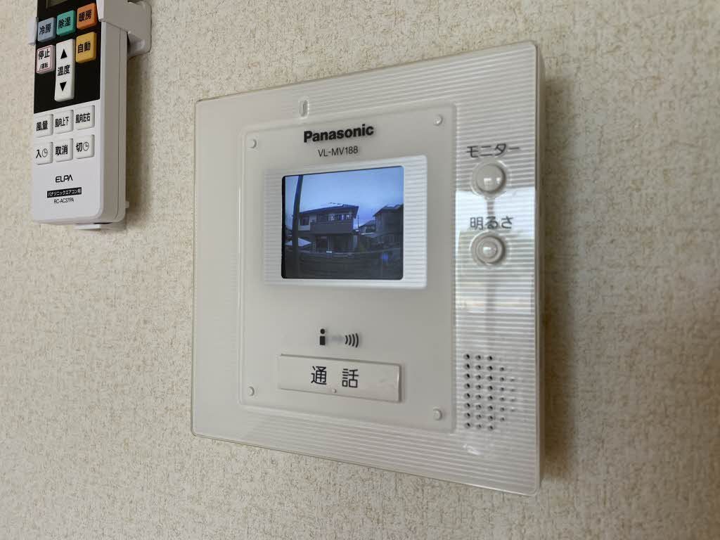 セキュリティ　モニタ付ドアホン
