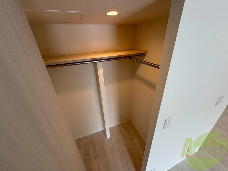 収納　収納もバッチリあるのでお部屋が片付きますよ！