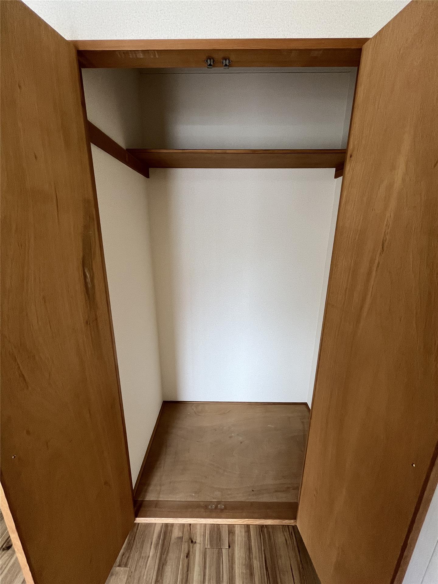 収納　写真は別部屋です。