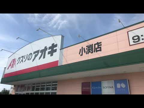 ドラックストア　クスリのアオキ小渕店（ドラッグストア）まで637m