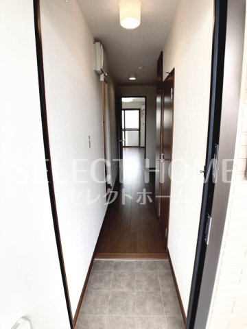 玄関　明るい玄関です