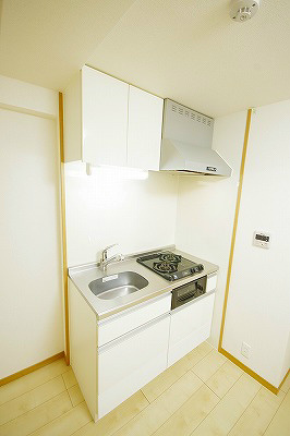 キッチン　２口コンロビルドインシステムキッチン