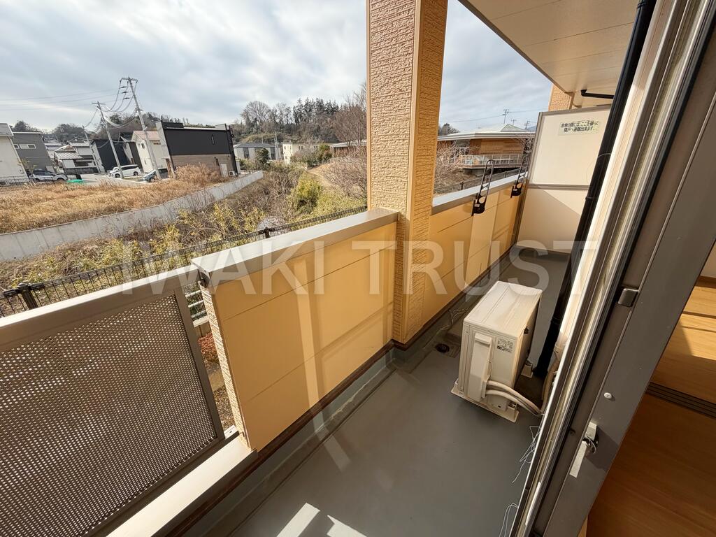 眺望　前面建物なし！南向き！お洗濯干しにバッチリ☆