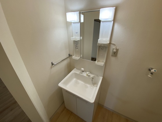 洗面設備　※別号室の写真です