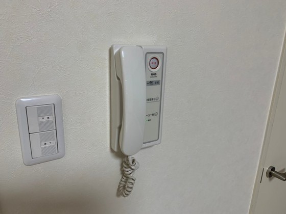 セキュリティ　※別部屋の写真です