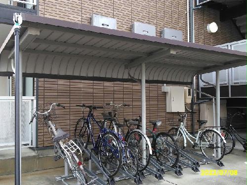 その他共有部分　屋根付き駐輪場