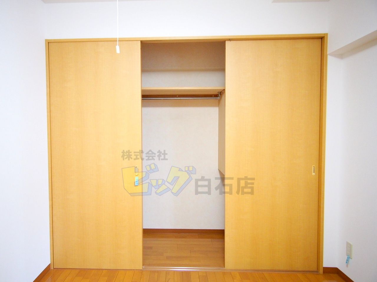 収納　各部屋にクローゼット完備しています♪