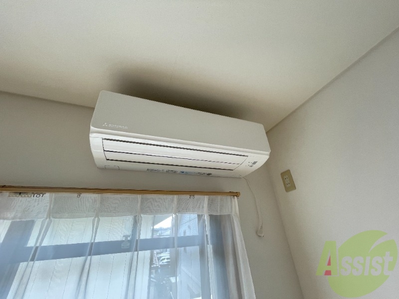 その他設備　エアコン付きなので１年中快適に過ごせますね。