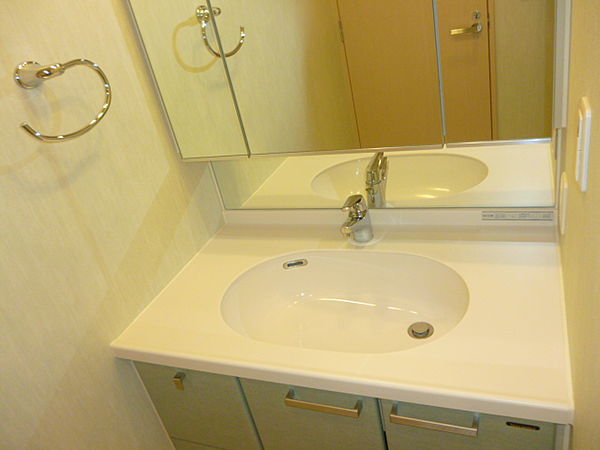 洗面設備　※別部屋の参考写真です。