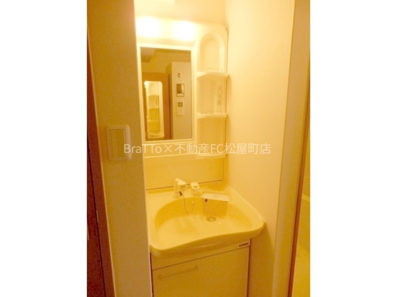 洗面設備　独立洗面台（シャンプードレッサー付き）