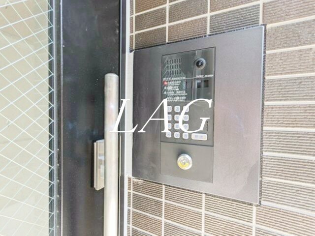 セキュリティ　モニター付きインターフォンです。