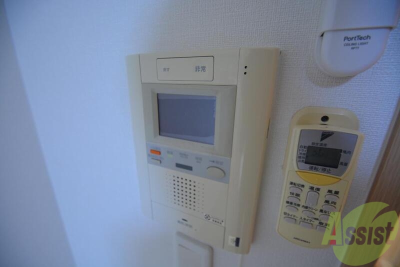 セキュリティ　インターホンです。