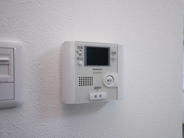 セキュリティ　モニター付インターホンです♪
