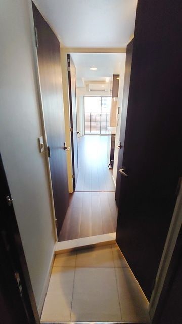 玄関　明るい玄関です