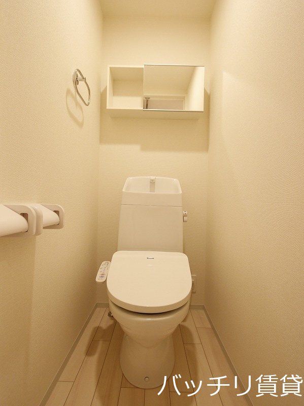 トイレ　同シリーズの別号室の画像。現況優先