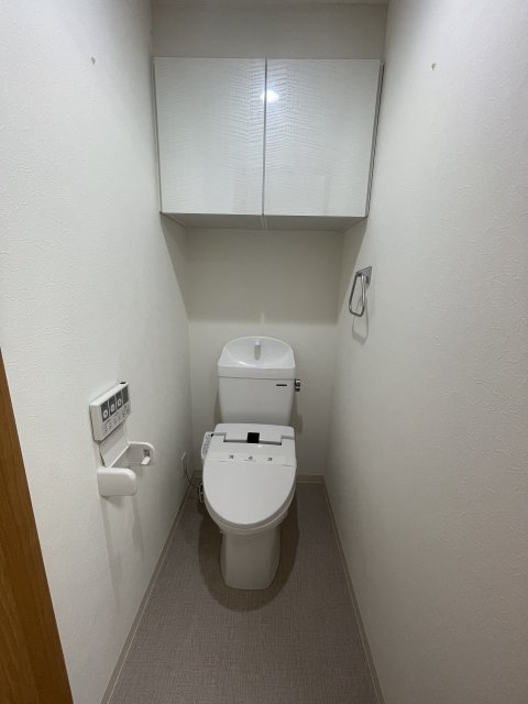 トイレ　同物件別号室のものです。