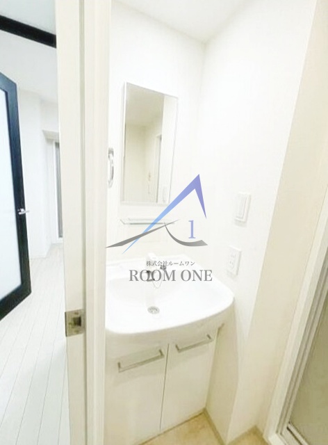 洗面設備　洗面台です。