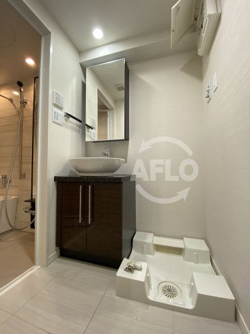 洗面設備　ファーストフィオーレ東梅田　洗面脱衣所