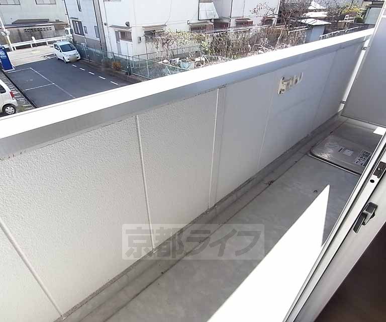 バルコニー　東向きのベランダです。