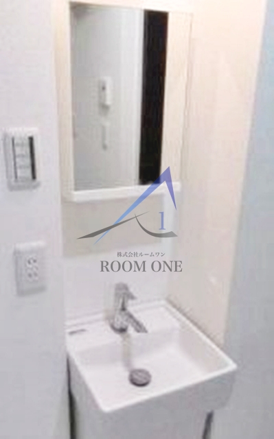 洗面設備　洗面台です。