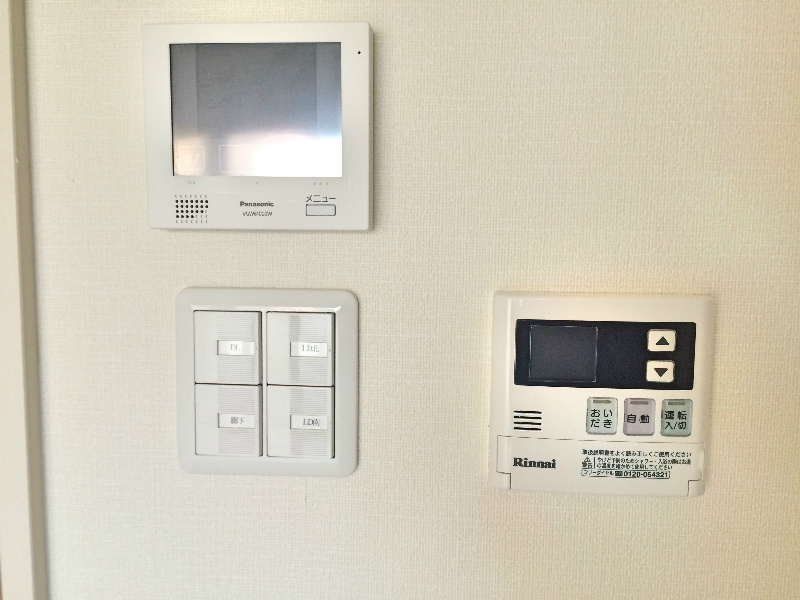 セキュリティ　モニター付き！