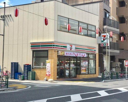 コンビニ　セブンイレブン 北新宿1丁目大久保通り店（コンビニ）まで850m