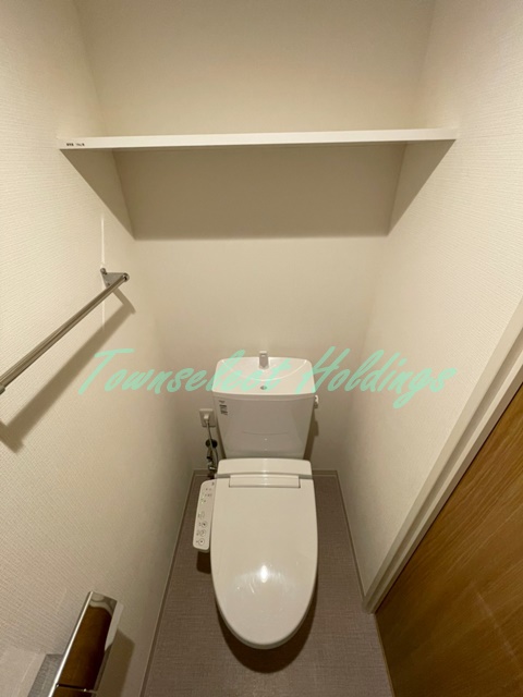 トイレ　ゆったりとした空間のトイレです