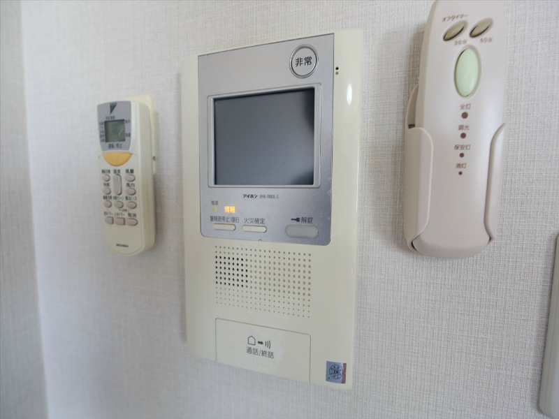 セキュリティ　ＴＶモニター付インターホン