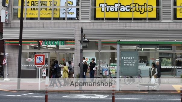 コンビニ　セブン-イレブン 江東亀戸６丁目店（コンビニ）まで174m