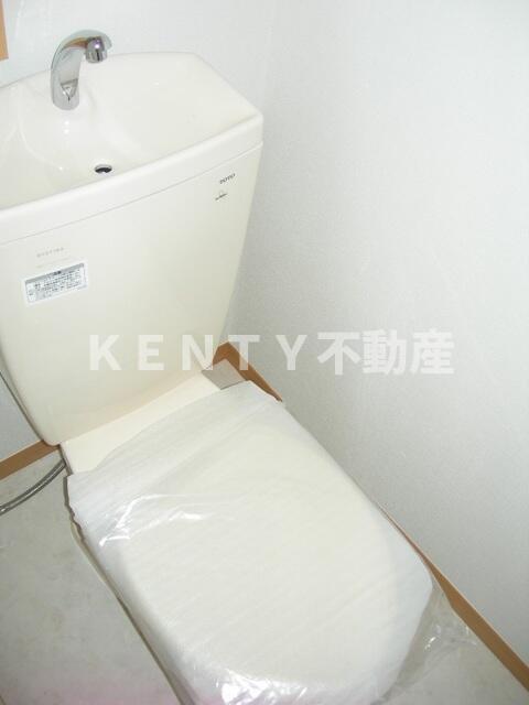 トイレ　ゆったりとした空間のトイレです