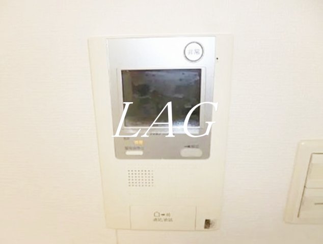 セキュリティ　モニター付きインターホンです。
