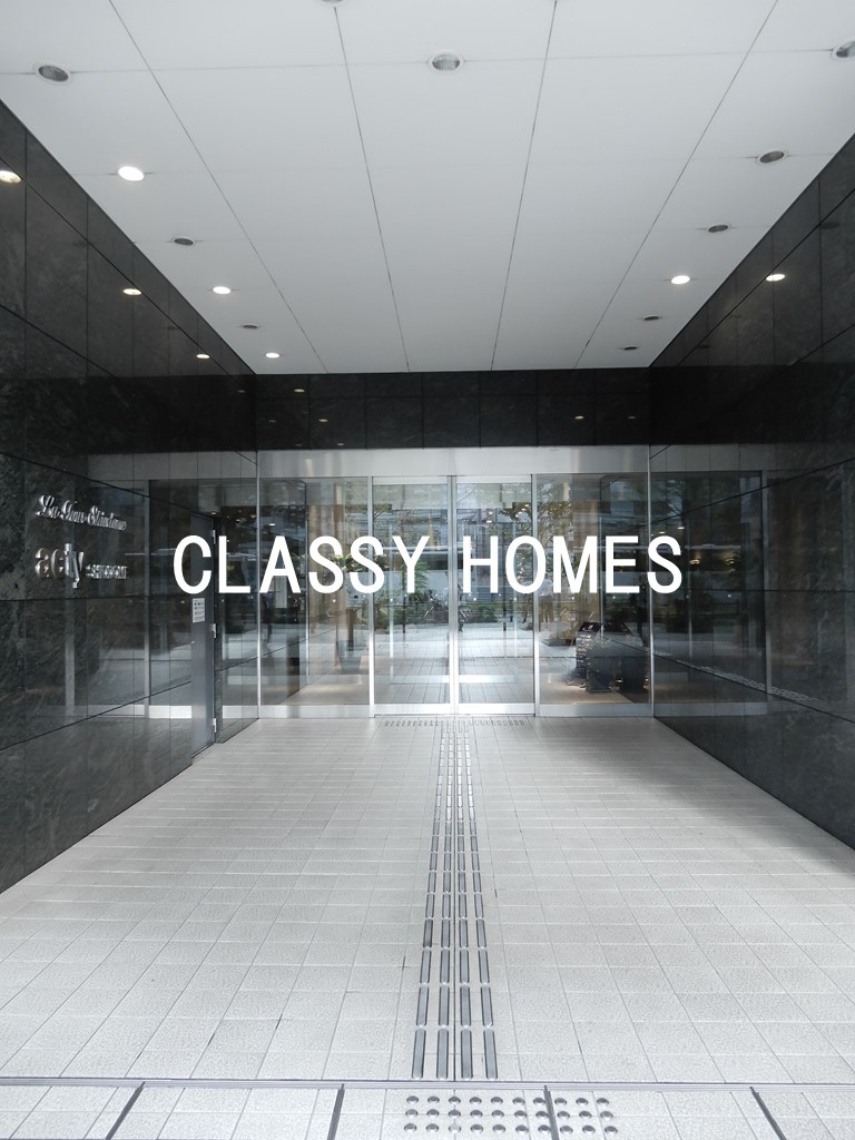 エントランス　2004年竣工アクティ汐留：エントランス