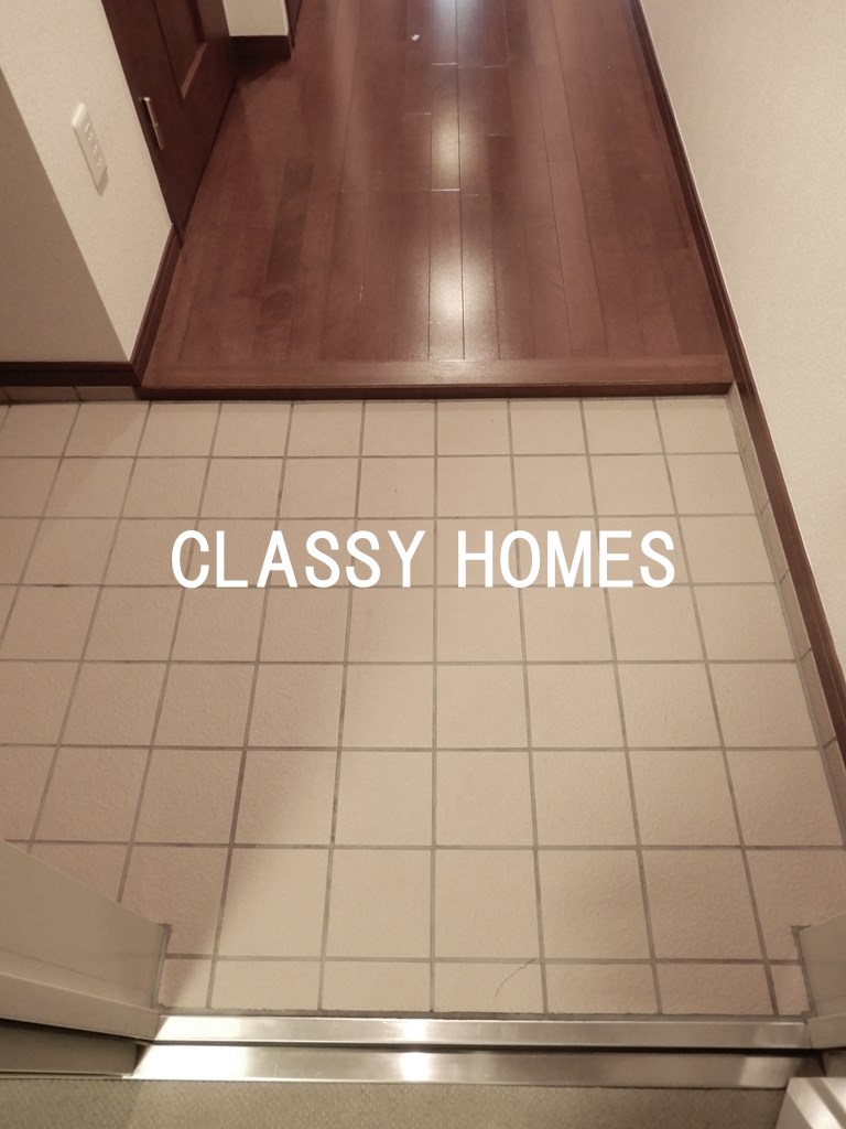 玄関　2004年竣工アクティ汐留：玄関