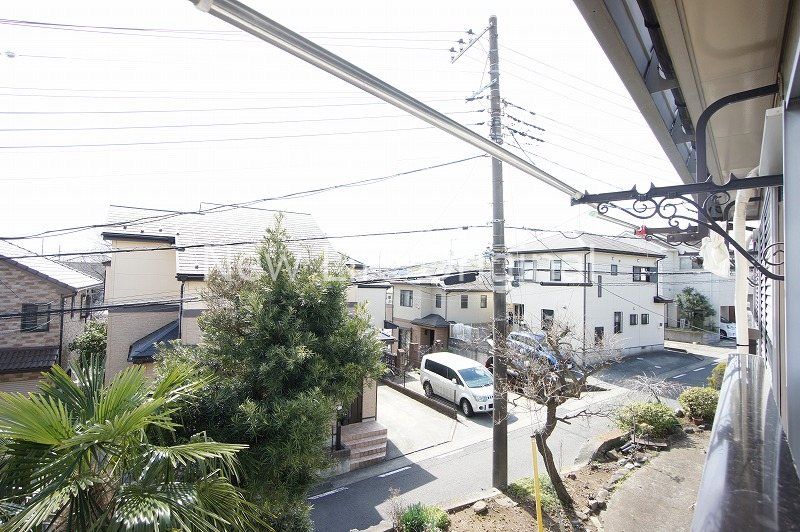 眺望　前面道路で眺めの良いお部屋です☆