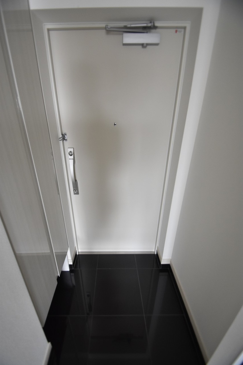 玄関　シューズボックスのある玄関