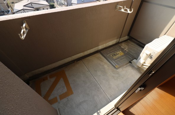バルコニー　写真は別号室です。現況優先になります。
