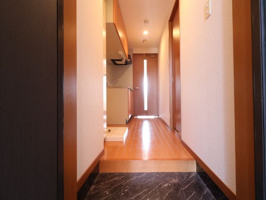 玄関　写真は別号室です。現況優先になります。