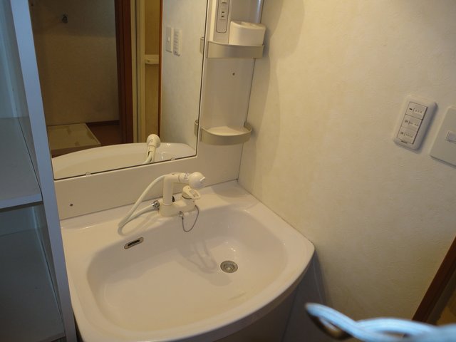 洗面設備　写真は別号室です。現況優先になります。