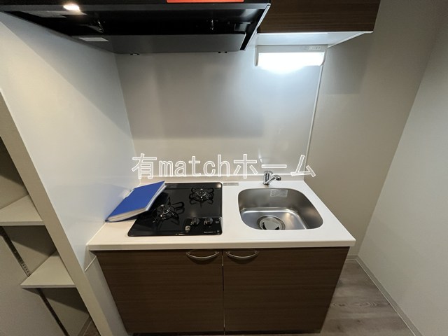 キッチン　コンパクトなキッチンで掃除もラクラク