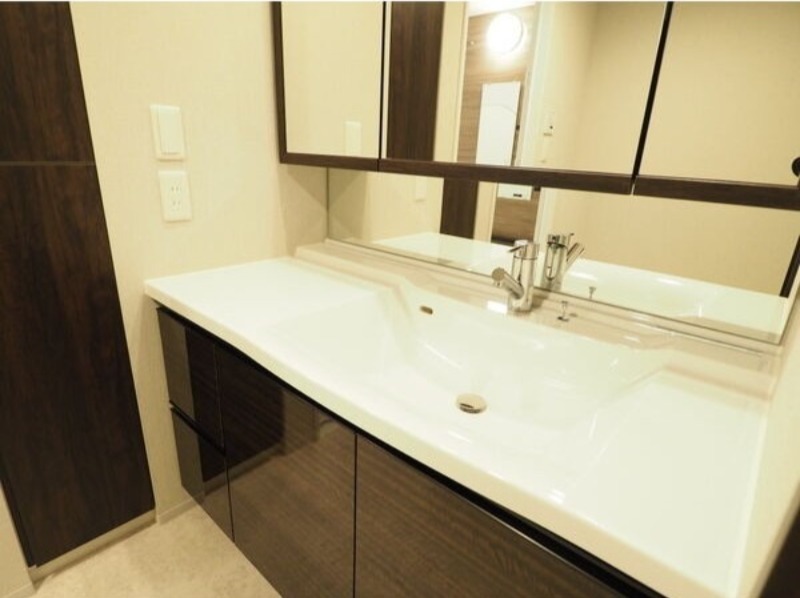 洗面設備　図面と現状に相違がある場合には現状を優先