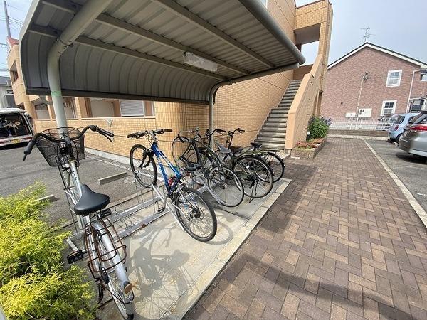 その他共有部分　自転車置き場！